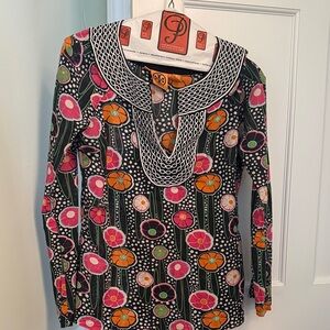 Tory Burch Multicolor Floral Tunic